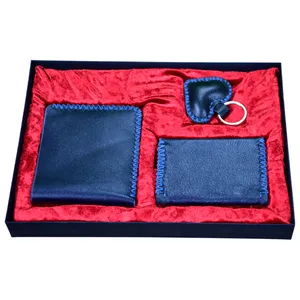 ست هدیه جکلو مدل چرم طبیعی پلاس GCSK01