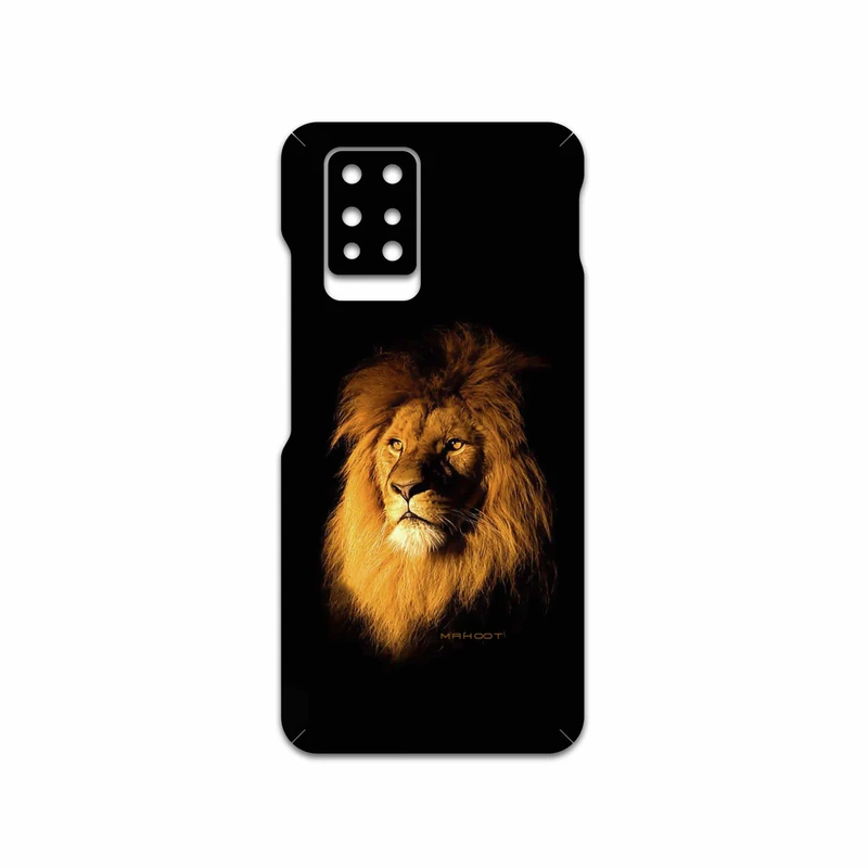 برچسب پوششی ماهوت مدل Lion مناسب برای گوشی موبایل اینفینیکس Note 10 Pro