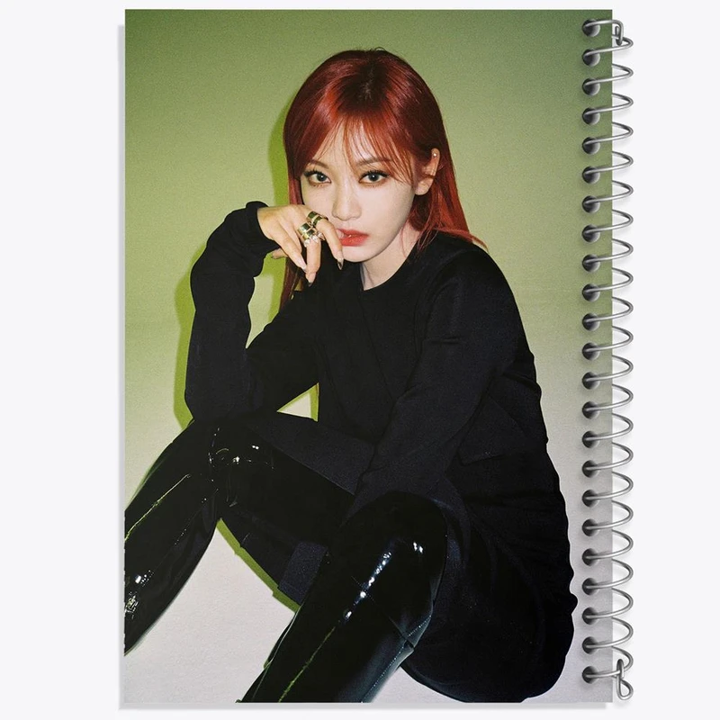 دفتر نت موسیقی 50 برگ خندالو مدل نینگ نینگ گروه آسپا Aespa کد 12479