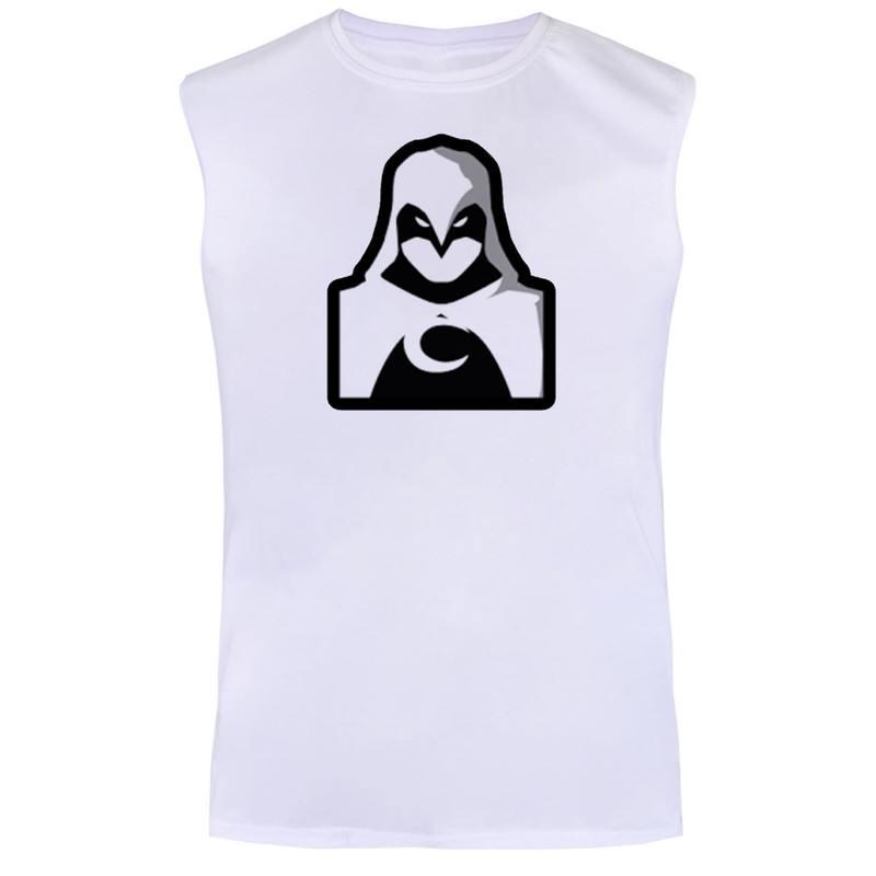 تاپ مردانه مدل Moon knight کد BA591 رنگ سفید