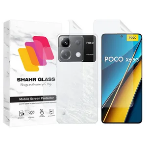   Shahr Glass MTNANFBSH Screen Protector With Nano Back For Xiaomi Poco X6