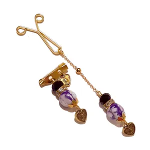 ست گیره روسری و سنجاق سینه زنانه مدل PM97