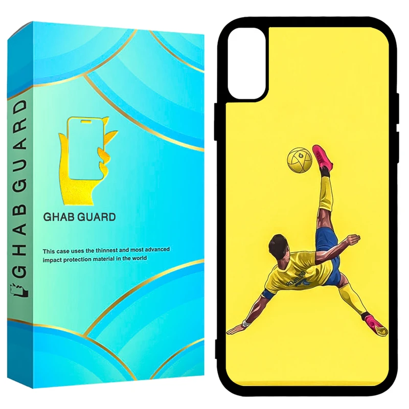 کاور قاب گارد طرح رونالدو مدل GCHPX مناسب برای گوشی موبایل اپل iPhone X / XS