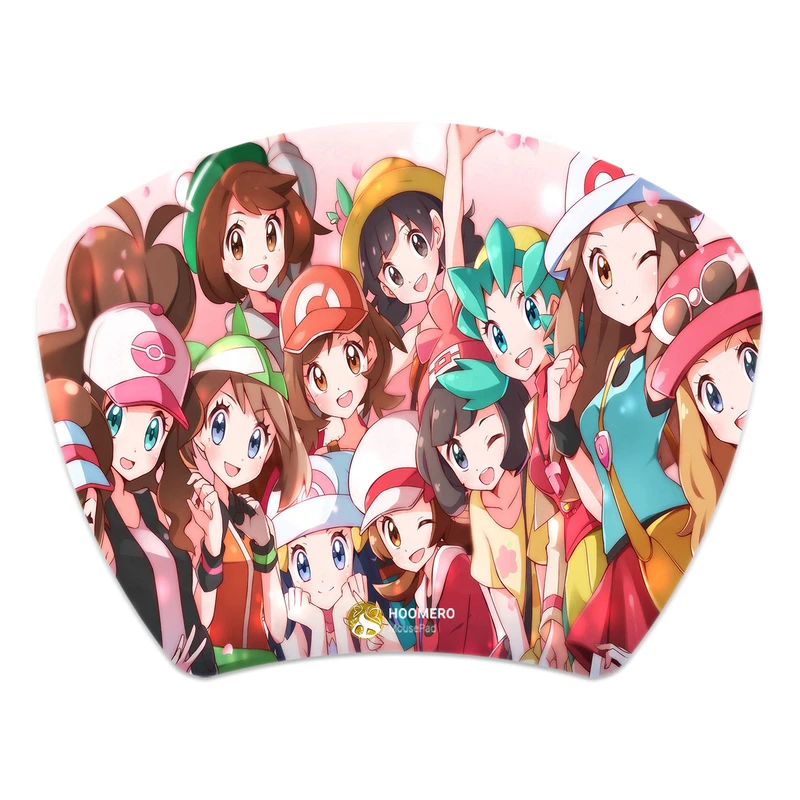 ماوس پد هومرو مدل MC1198 طرح انیمه پوکمون