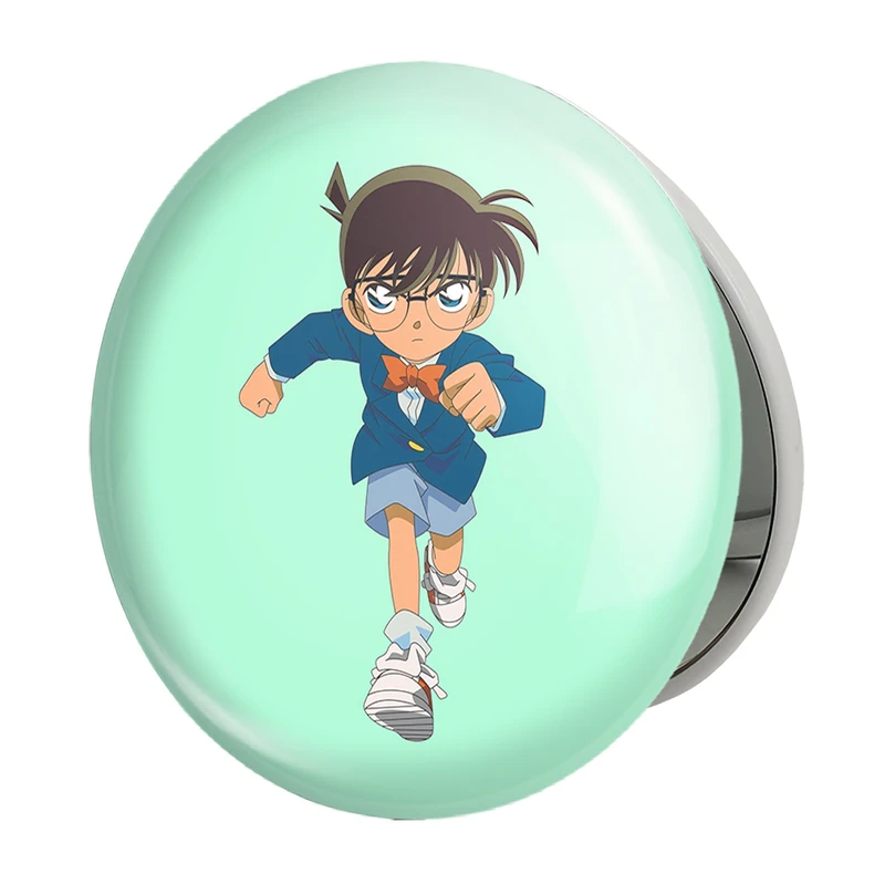 آینه جیبی خندالو طرح کونان ادوگاوا انیمه کارآگاه کونان مدل تاشو کد 27551 