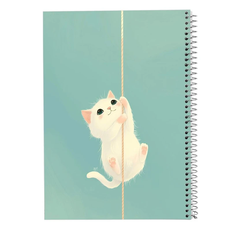 دفتر شطرنجی 50 برگ مدوپد طرح موجودات فانتزی کد DF16980