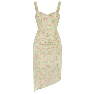 پیراهن یقه دلبری زنانه مدل پریانا