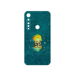 MAHOOT Collage of Earth Face Cover Sticker for Motorola One Vision Plus