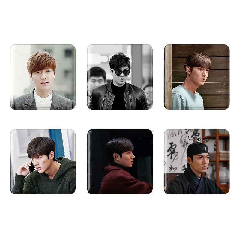 مگنت خندالو طرح لی مین هو Leemin ho کد 1244B مجموعه 6 عددی