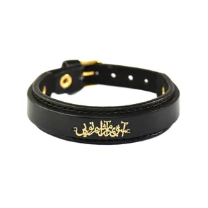 دستبند طلا 18 عیار مردانه فرشته طرح آشوبم آرامشم تویی کد UBCHL0011-0019