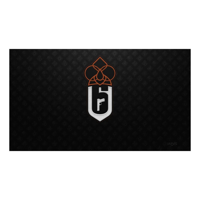 استیکر لپ تاپ و موبایل مدل بازی طرح Tom Clancy's Rainbow Six کد 2020