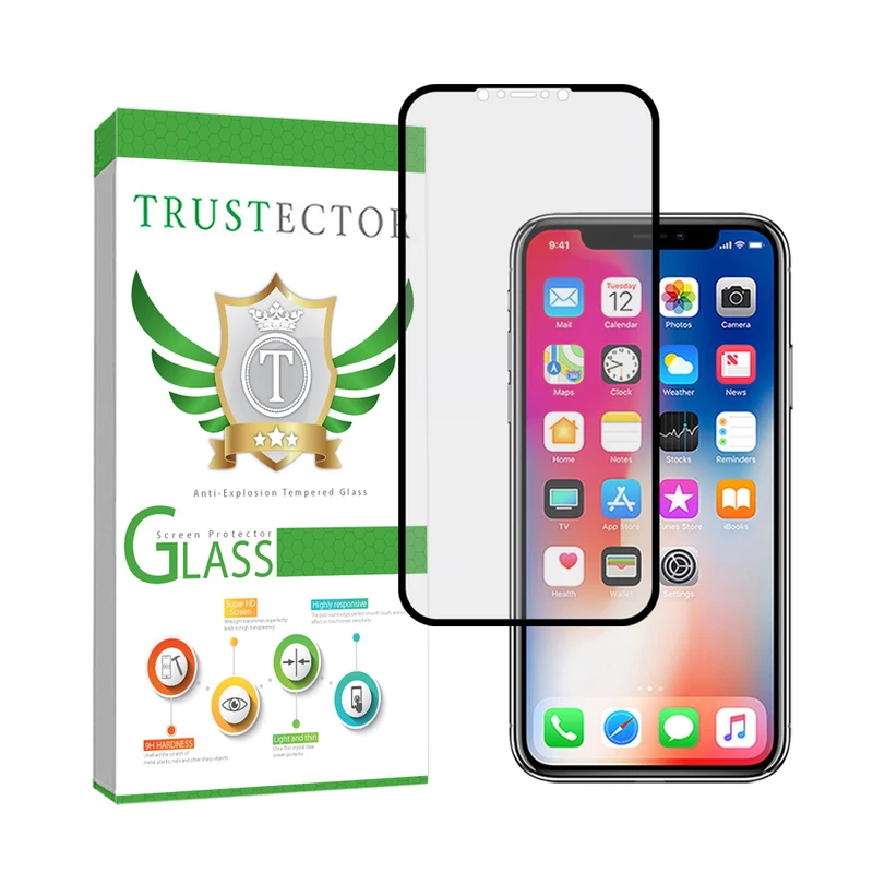 محافظ صفحه نمایش سرامیکی مات تراستکتور مدل MCERAMT مناسب برای گوشی موبایل اپل iPhone XR