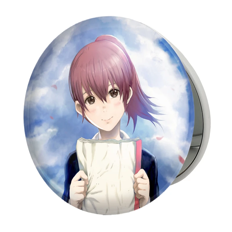 آینه جیبی خندالو طرح شوکو نیشیمیا انیمه سایلنت ویس A Silent Voice مدل تاشو کد 15788 