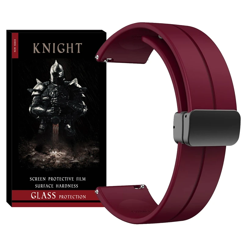 بند نایت مدل SIC MAG KT TW مناسب برای ساعت هوشمند گلوریمی M1 Pro / GS1 Pro / Calling Watch M2