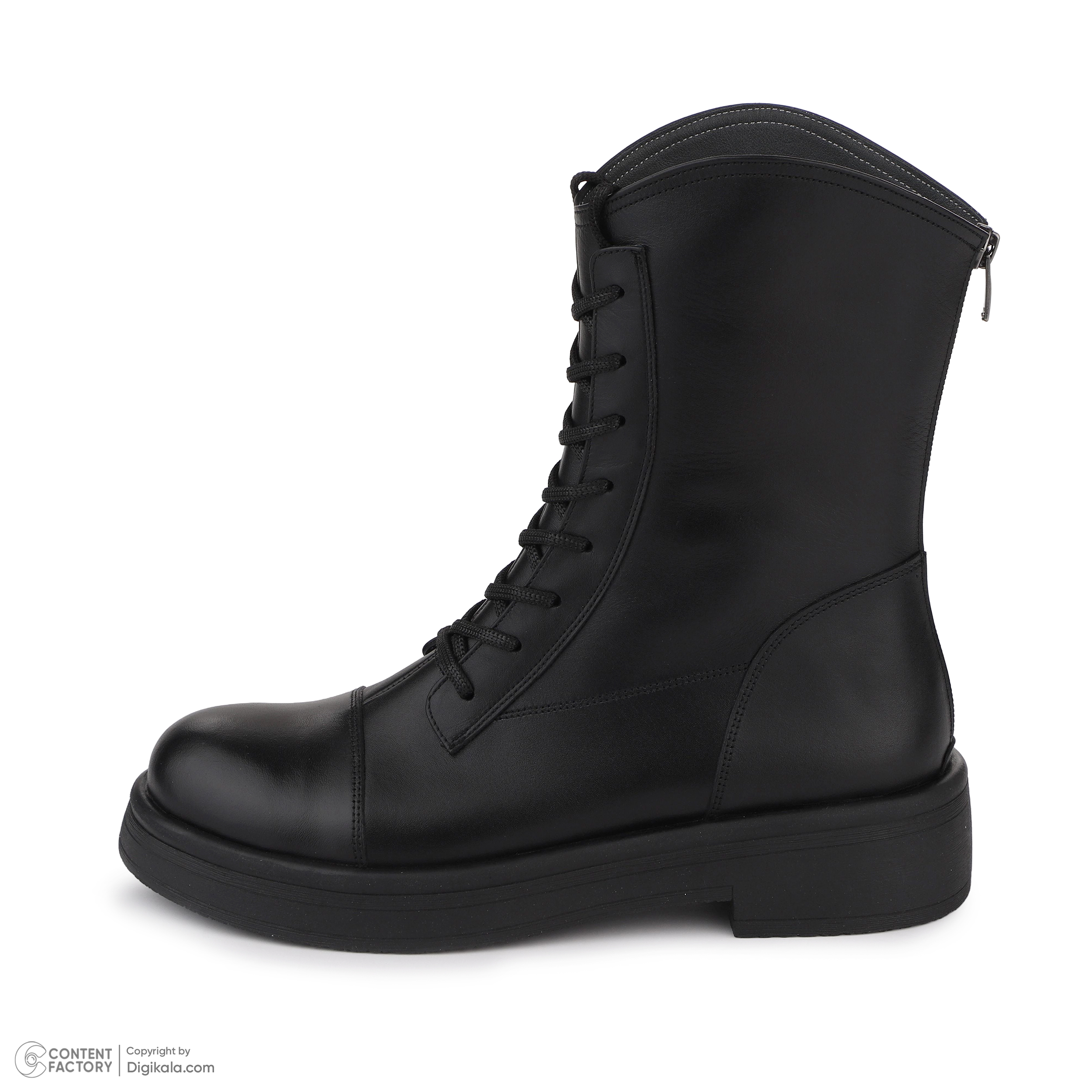 نیم بوت زنانه چرم مشهد مدل J2687-001
