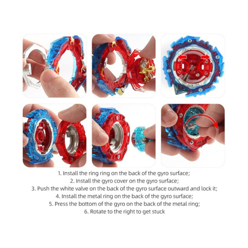 فرفره مدل  انفجاری زیفوید اکسکلیوس فصل هشت کد B-200