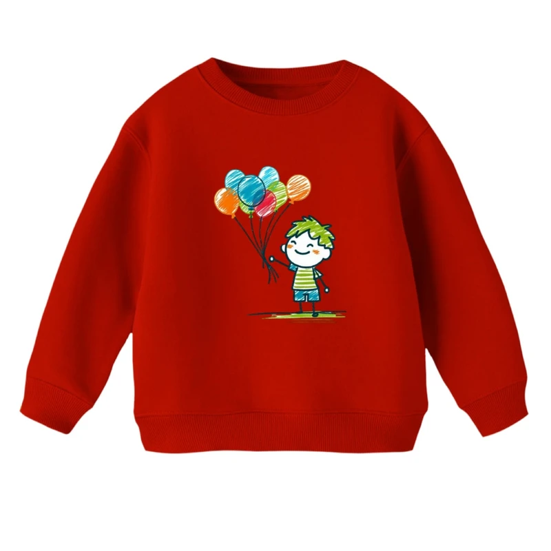 سویشرت بچگانه مدل نقاشی پسرک 