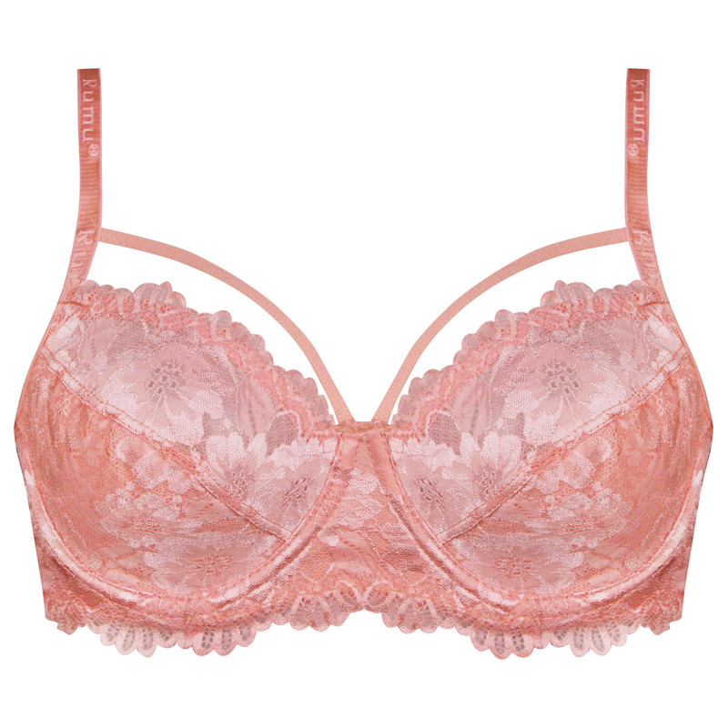 سوتین زنانه ماییلدا مدل فنردار هارنس کد 5175 رنگ گلبهی