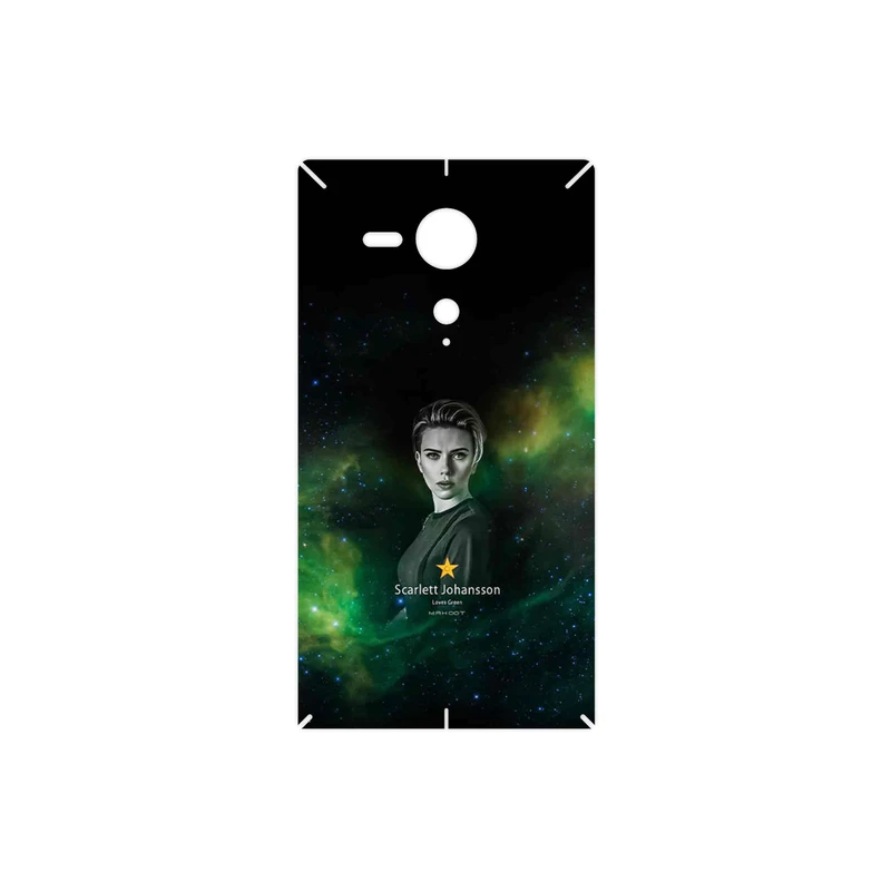 برچسب پوششی ماهوت مدل Scarlett Johansson مناسب برای گوشی موبایل سونی Xperia SP