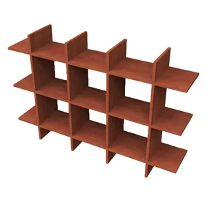 کتابخانه دیواری سه طبقه مدل 1209023