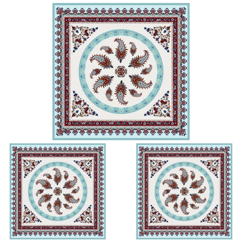 ست رومیزی سه تکه طرح قلمکار کد 140074