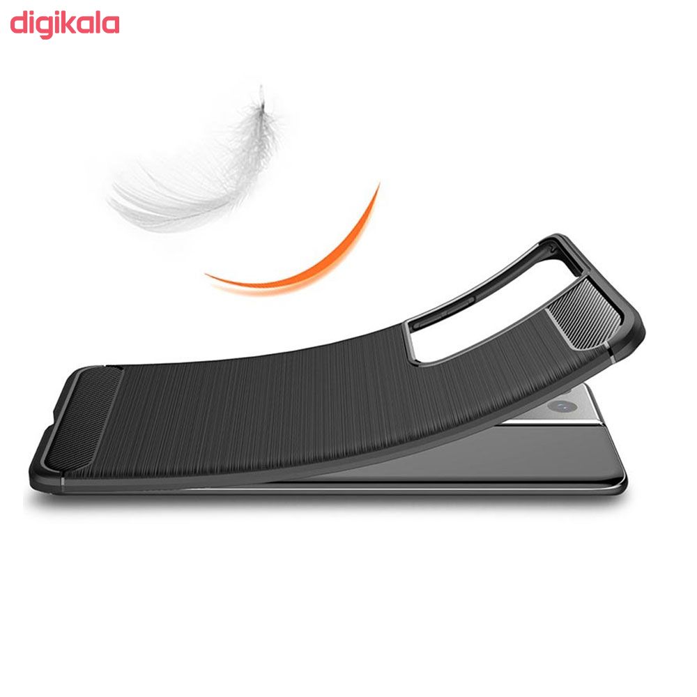 کاور جیتک مدل Rugged Carbon مناسب برای گوشی موبایل سامسونگ Galaxy S21 Ultra main 1 8