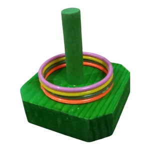 اسباب بازی پرندگان مدل حلقه و میله تکی پلاستیکی