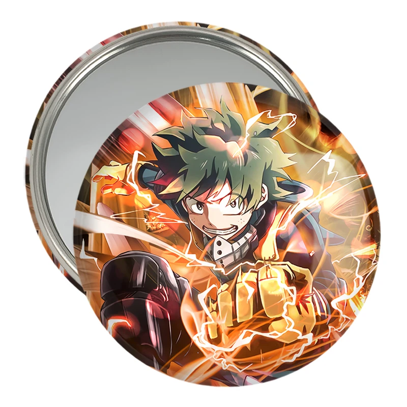 آینه جیبی خندالو مدل ایزوکو میدوریا انیمه آکادمی قهرمان من My Hero Academia  کد 23492