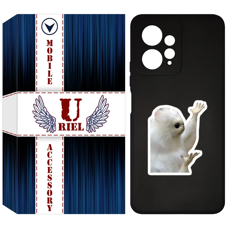 کاور یوریل مدل KSH کد 89 طرح میمون مناسب برای گوشی موبایل شیائومی Redmi Note 12 4G