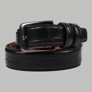 کمربند مردانه نسن مدل چرم طبیعی کد KK2