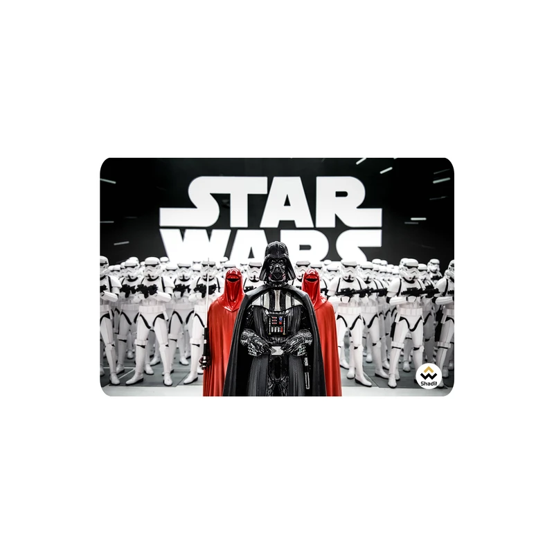 ماوس پد مخصوص بازی شادیت مدل جنگ ستارگان کد600 سایز37*24سانتیمتر