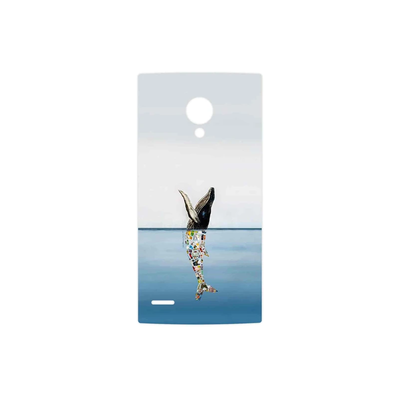 برچسب پوششی ماهوت مدل Collage of Sea Trash مناسب برای گوشی موبایل ال جی FX0 Firefox