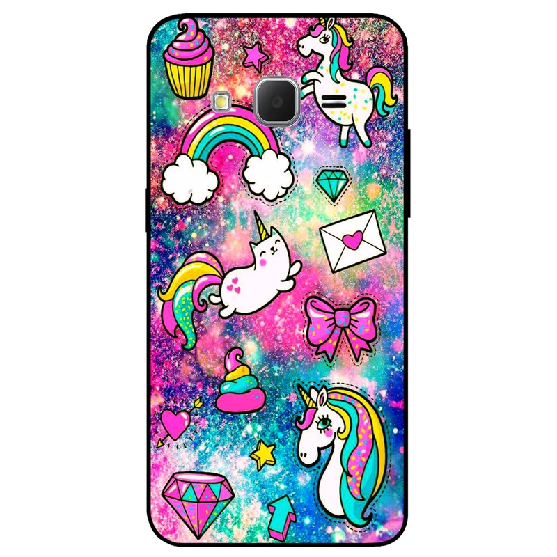 کاور مگافون طرح تک شاخ مدل 8155 مناسب برای گوشی موبایل سامسونگ Galaxy Grand Prime / G530        