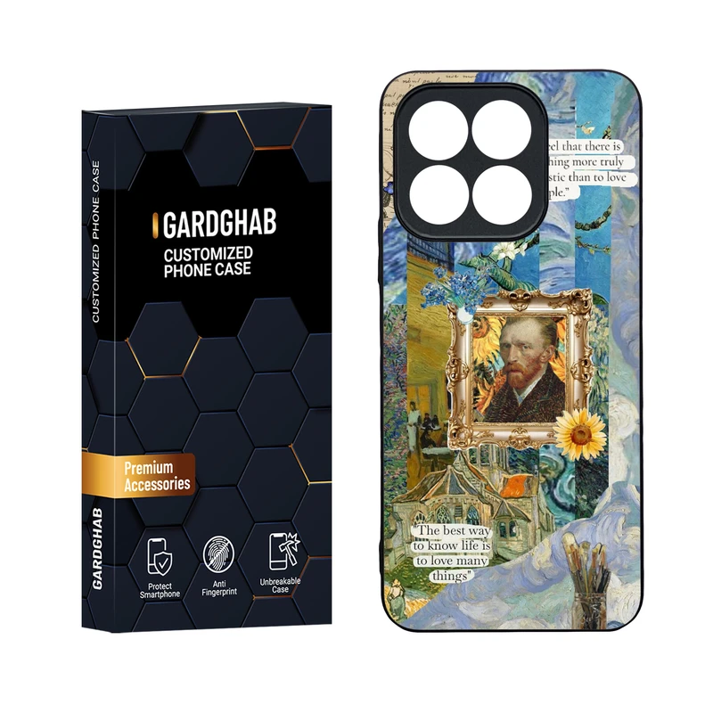 کاور گارد قاب مدل دور ژله ای هنری  مناسب برای گوشی موبایل آنر  Honor X6b 4G