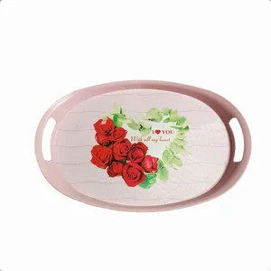 سینی مدل گل 601