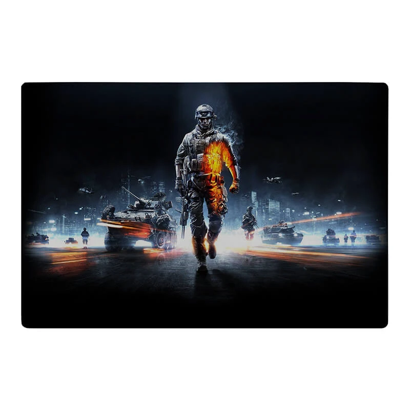 ماوس پد مخصوص بازی پخش پلاس طرح battlefield کد1020