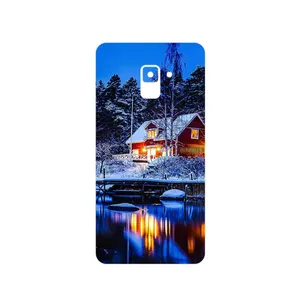 MAHOOT Winter Season Cover Sticker for Samsung Galaxy A8 Plus 2018