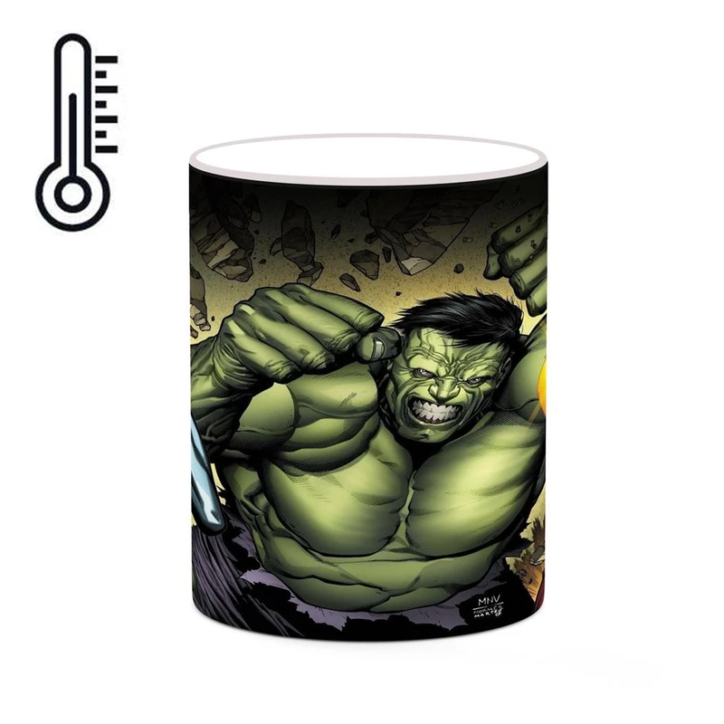 ماگ حرارتی کاکتی مدل مارول Marvel کد mgh39498