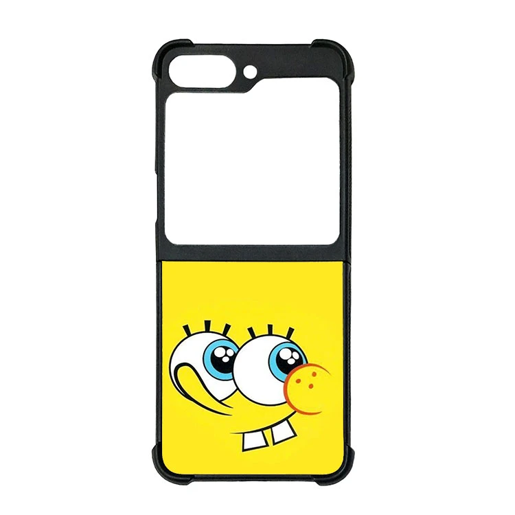 کاور قاب گارد هوم طرح باب اسفنجی مناسب برای گوشی موبایل سامسونگ galaxy z flip 6