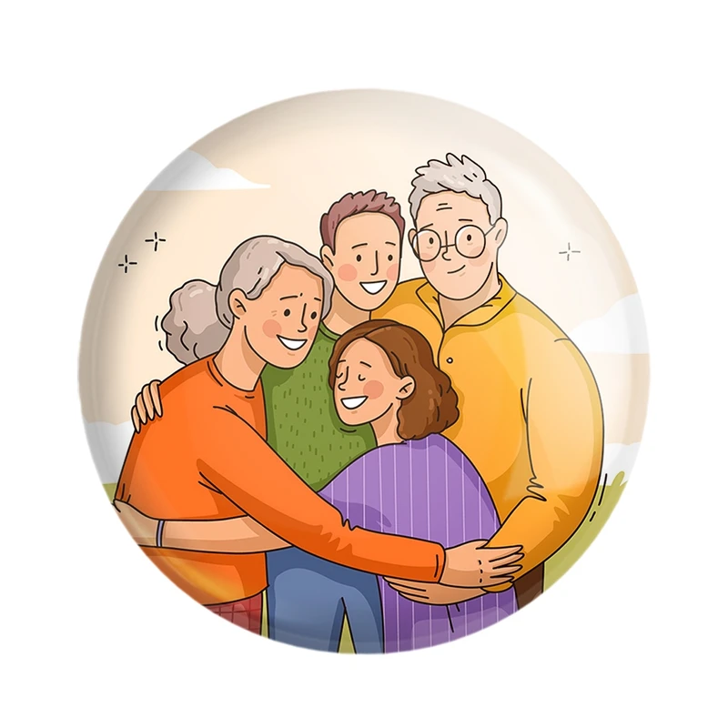مگنت خندالو مدل خانواده شاد کد 29044