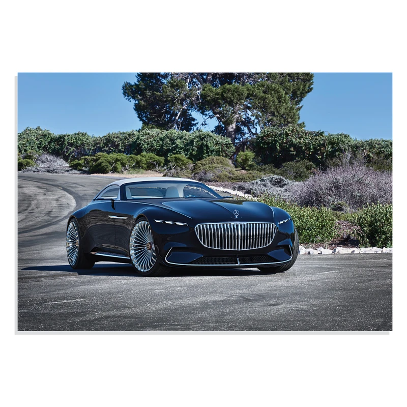 پوستر طرح ماشین مرسدس بنز - Vision Mercedes Benz Maybach مدل NV0733