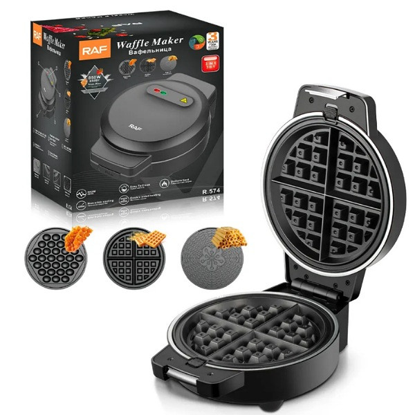 وافل‌ساز راف مدل R.574 طرح سه کاره