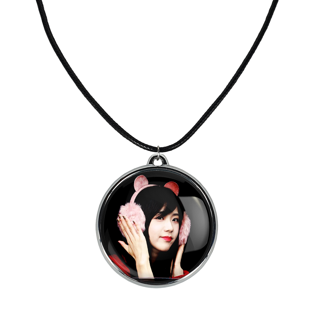 گردنبند خندالو مدل جیسو بلک پینک کد 1422114214