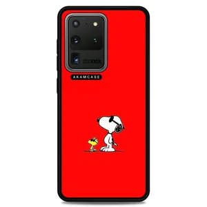 AKAM AMC-WSGS20U-SNOOPY-40 Cover For Samsung Galaxy S20 Ultra
