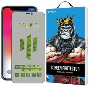  Glass Screen Protector Epicoy Cactus-ESD-Privacy For Apple iPhone 11 Pro Max / XS Max
