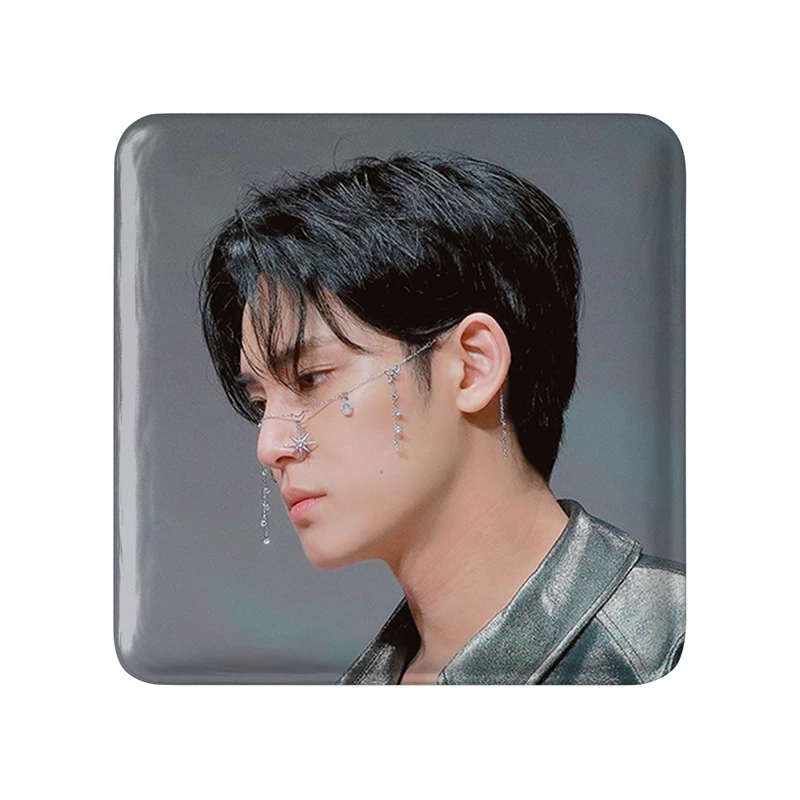 مگنت خندالو طرح مینگیو گروه سونتین Seventeen  مدل مربعی کد 21640