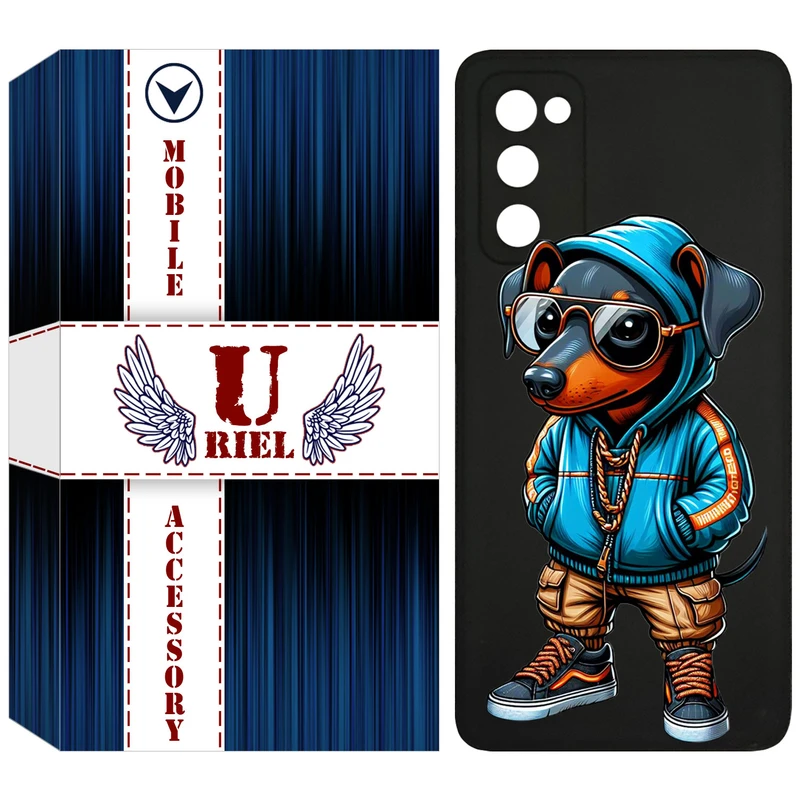 کاور یوریل مدل KSH کد 49 طرح سگ مناسب برای گوشی موبایل سامسونگ Galaxy S20 FE