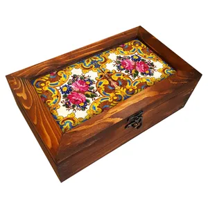 جعبه هدیه چوبی مدل  BG116