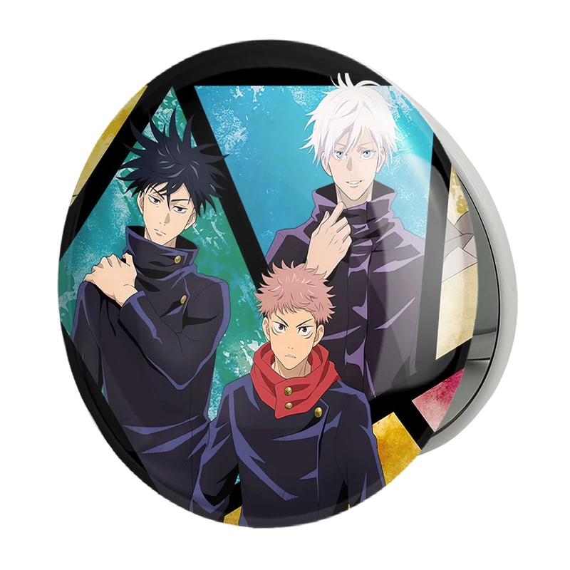 آینه جیبی خندالو طرح ایتادوری و گوجو و مگومی انیمه جوجوتسو کایزن مدل تاشو کد 11082 