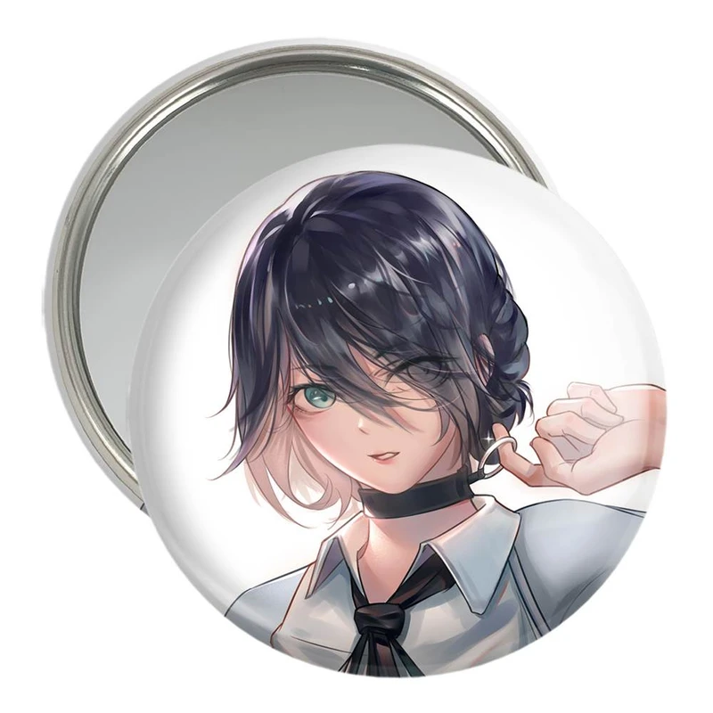 آینه جیبی خندالو مدل ریزه انیمه مرد اره ای کد 23205